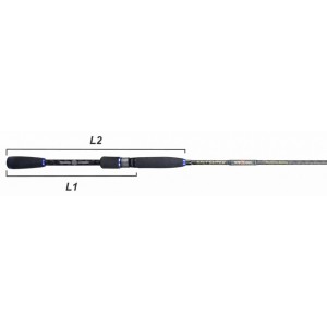 Lanseta Sakura Salt Sniper Finesse SALSS 802ML 2.44m 3-15g 2seg