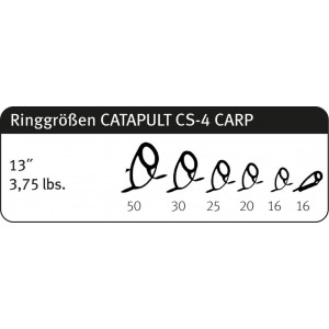 Lanseta Sportex Catapult CS-4 Carp 3.96m 3.75lbs 2segm