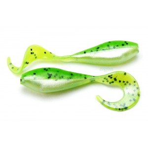 Bass Assassin Curly Shad 5cm Limetreuse