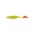 Bass Assassin Turbo Shad 10cm Chartreuse Silver Glitter Red Tail
