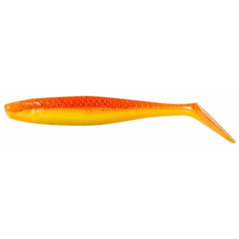 Shad DAM Slim Shad Paddle Tail 10cm Orange Yellow