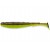 FishUp U-Shad 10.1cm Green Pumpkin Flo Chartreuse
