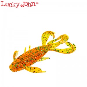 Lucky John Bug 6.3cm Orange Gold Flakes
