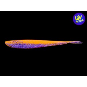 Split Tail Lunker City Fin-s Fish 12.5cm Atomic Ice UV