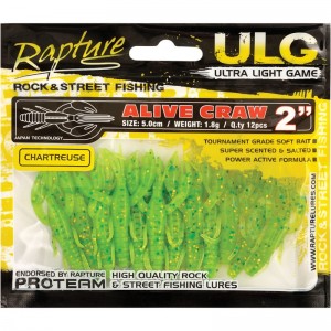 Rapture Alive Craw 5cm 1.8g Chartreuse