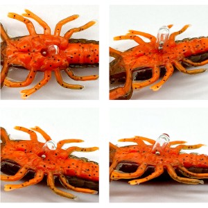 Savage Gear 3D Crayfish Rattling 6.7cm 2.9g Motor Oil UV