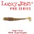 Shad Lucky John Tioga 7.4cm 2.5g Green Pumpkin