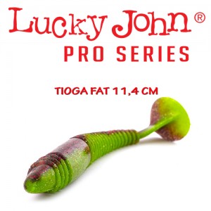 Shad Lucky John Tioga FAT 11.4cm Lime Chartreuse