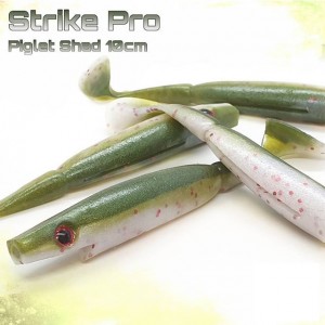Shad Strike Pro Piglet 10cm Green Ice