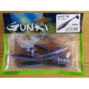 Shad Gunki Soft Bait Whiz 12.5cm Lemon Pepper Ice