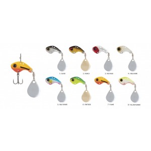 Rapture Mad Rusher Spintail Jig 10g Flame