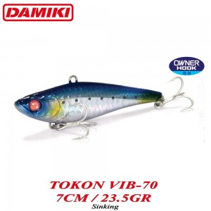 Vobler Damiki Tokon VIB-80 8cm 23.5g Sinking 014H