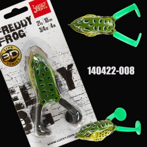 Lucky John 3D Freddy Frog V-Leg 10cm 21g 008
