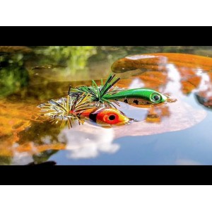Rapala BX® Skitter Frog 5.5cm 13g Gold Fluorescent Red