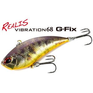 Vobler DUO Realis Vibration G-FIX 6.8cm 21g Sinking Chart Gill Halo