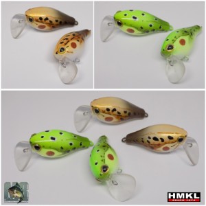 Vobler HMKL Crank 33TR Floating Custom Painted Frog