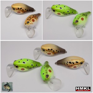 Vobler HMKL Crank 33TR Floating Custom Painted Fire Bug