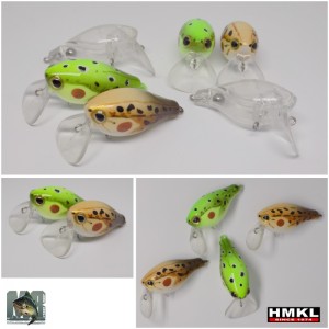 Vobler HMKL Crank 33TR Floating Custom Painted Frog