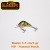Vobler Kenart Baster 3.5cm 3g Sinking Natural Perch