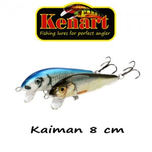 Vobler Kenart Kaiman S 8cm 11g Natural Fish