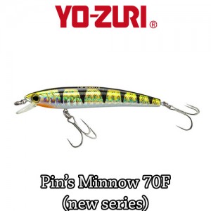 Vobler Yo-Zuri Pin s Minnow 7cm 4g Floating (New Series)PRT
