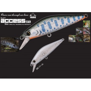 Vobler Yarie 677 Access Minnow S 50mm 3.6g D8 Pearl