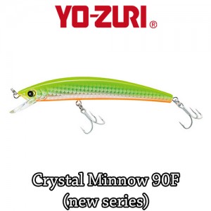 Yo-Zuri Crystal Minnow 9cm  Floating (New Series) C4