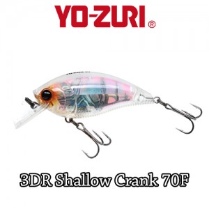 Vobler Yo-Zuri 3DR Shallow Crank 7cm 16g Floating RBG