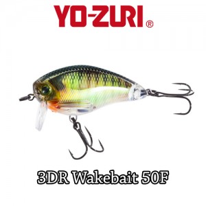 Vobler Yo-Zuri 3DR Wakebait 5cm 8.5g Floating RRT