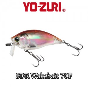Vobler Yo-Zuri 3DR Wakebait 7cm 16g Floating RGZS
